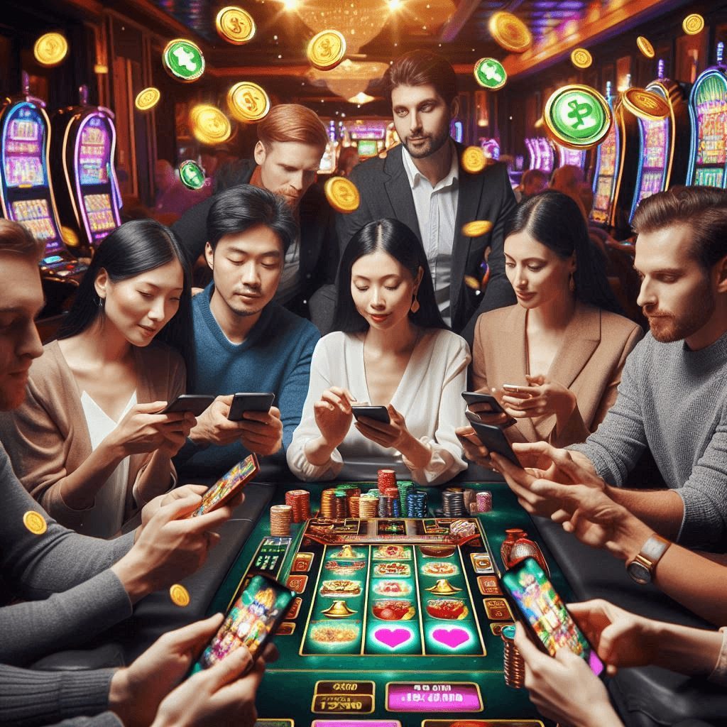 "Immerse yourself in the thrilling world of mobile slot gaming, where convenience and portability converge to deliver an unparalleled entertainment experience.